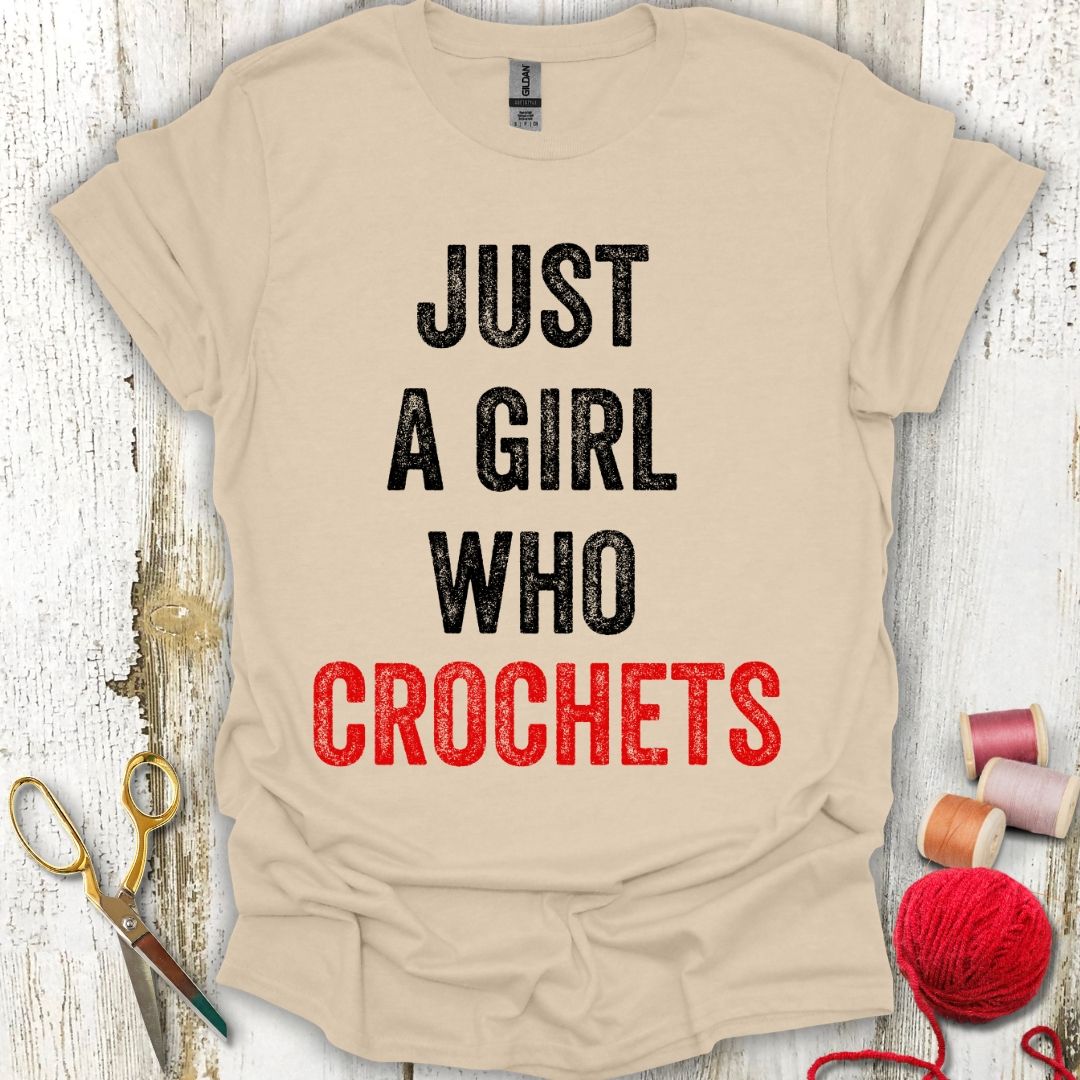 Girl Who Crochets T-Shirt