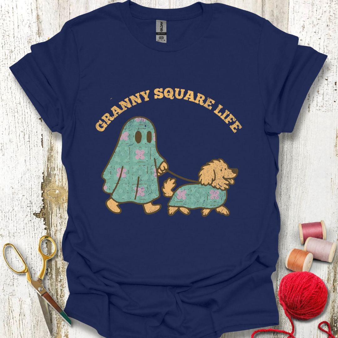 Ghost Granny Square T-Shirt