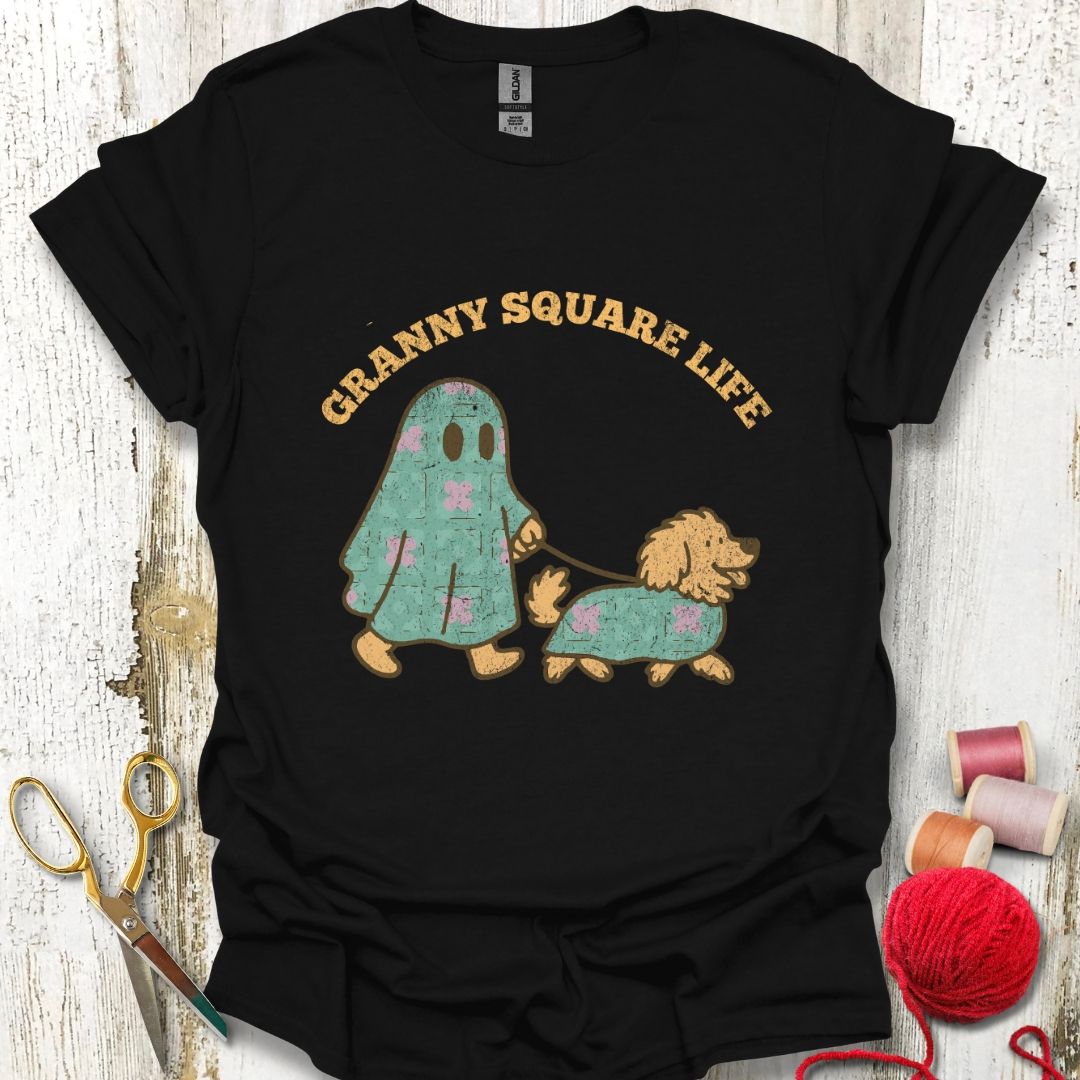 Ghost Granny Square T-Shirt