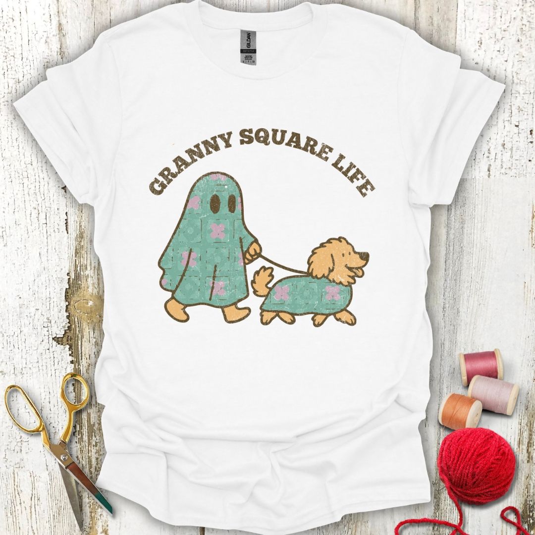 Ghost Granny Square T-Shirt
