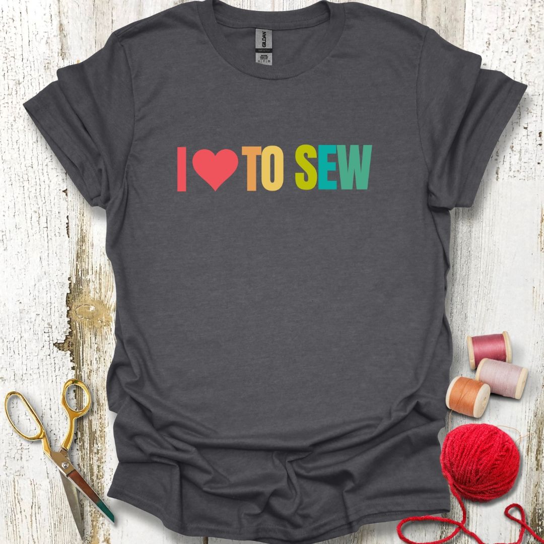I Heart To Sew T-Shirt