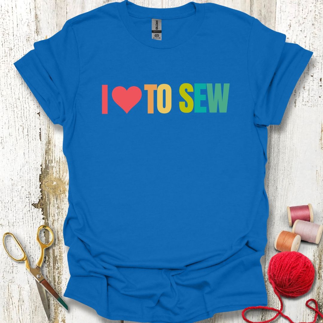 I Heart To Sew T-Shirt
