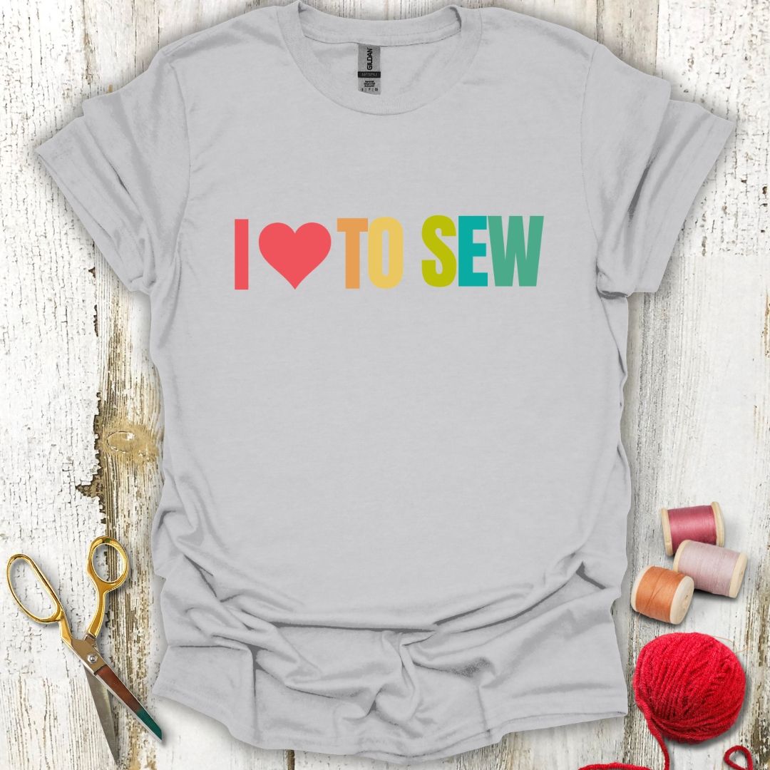 I Heart To Sew T-Shirt