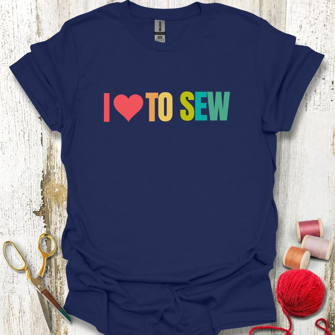 I Heart To Sew T-Shirt