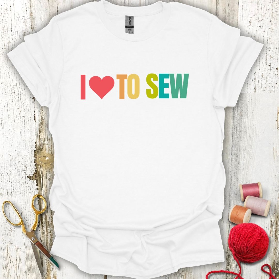 I Heart To Sew T-Shirt