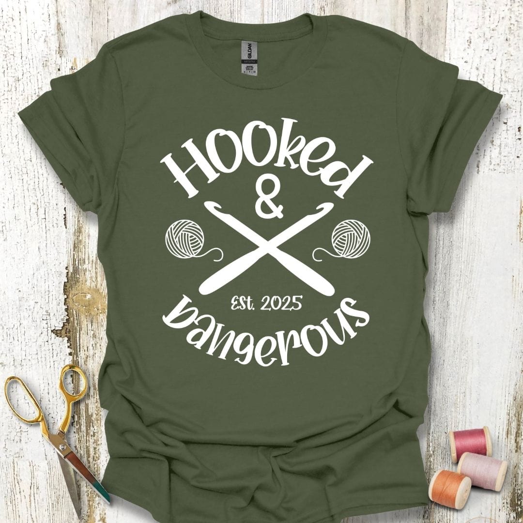 Hooked On Crochet T-Shirt