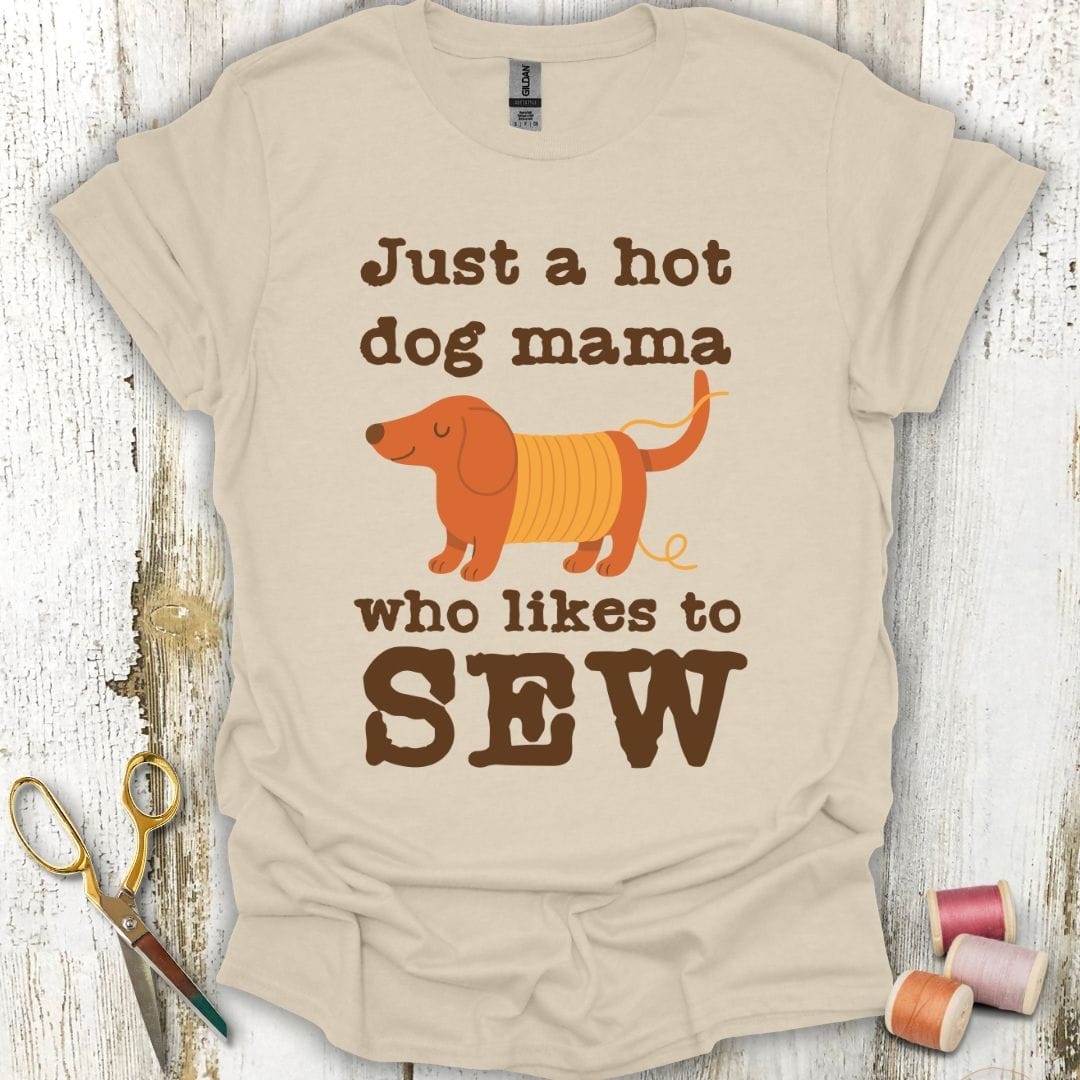 Hot Dog Mama Sews T-Shirt