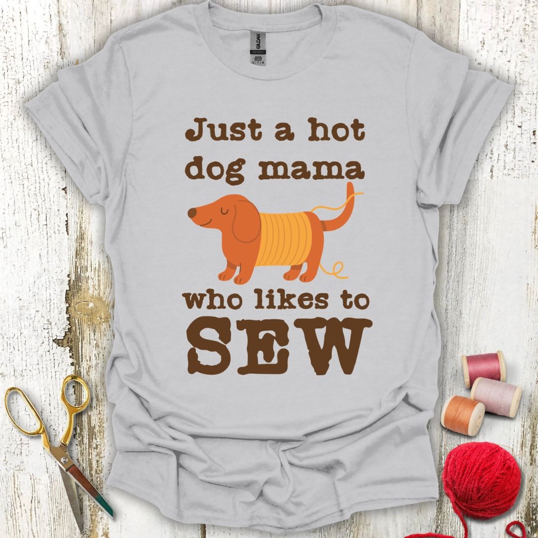 Hot Dog Mama Sews T-Shirt