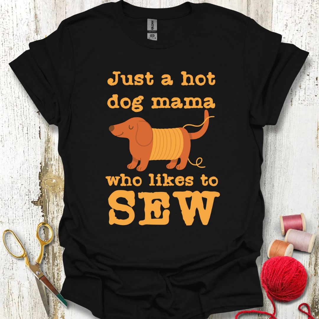 Hot Dog Mama Sews T-Shirt