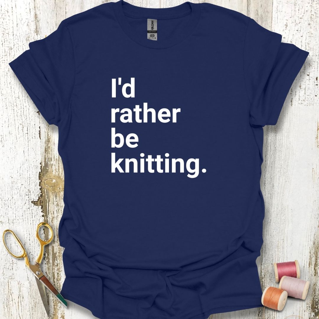 Knitting T-Shirt