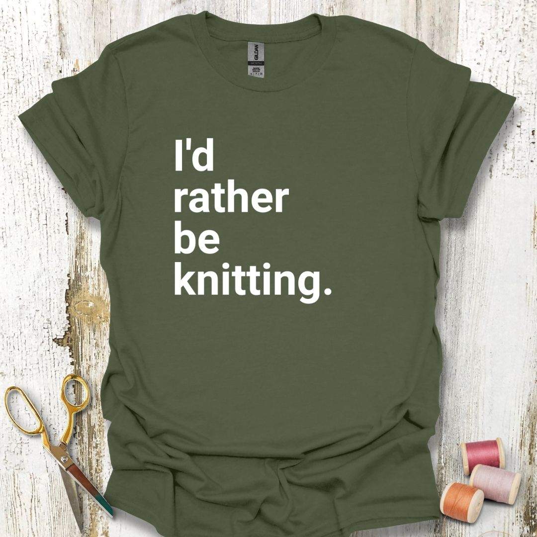 Knitting T-Shirt