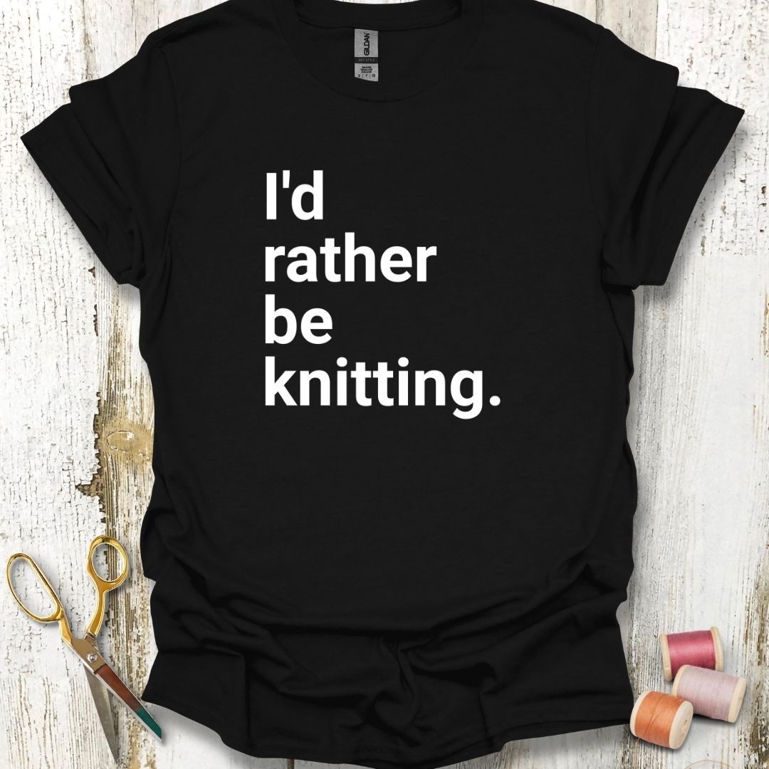 Knitting T-Shirt