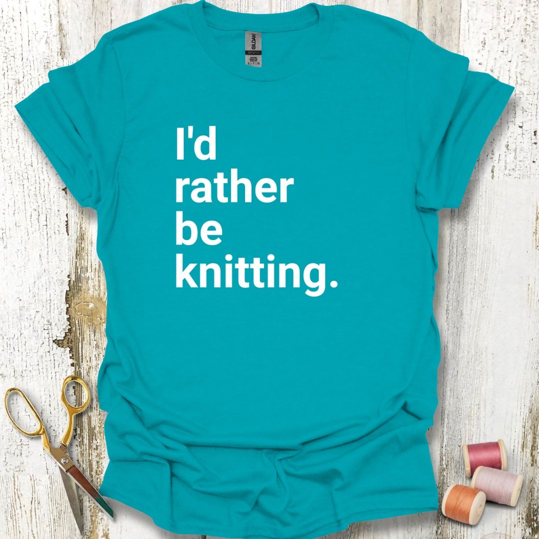 Knitting T-Shirt