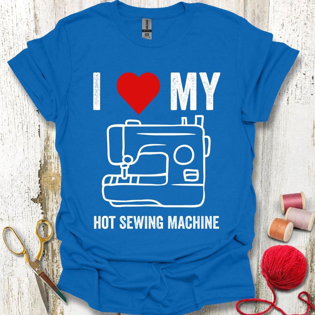 Funny Sewing Machine T-Shirt