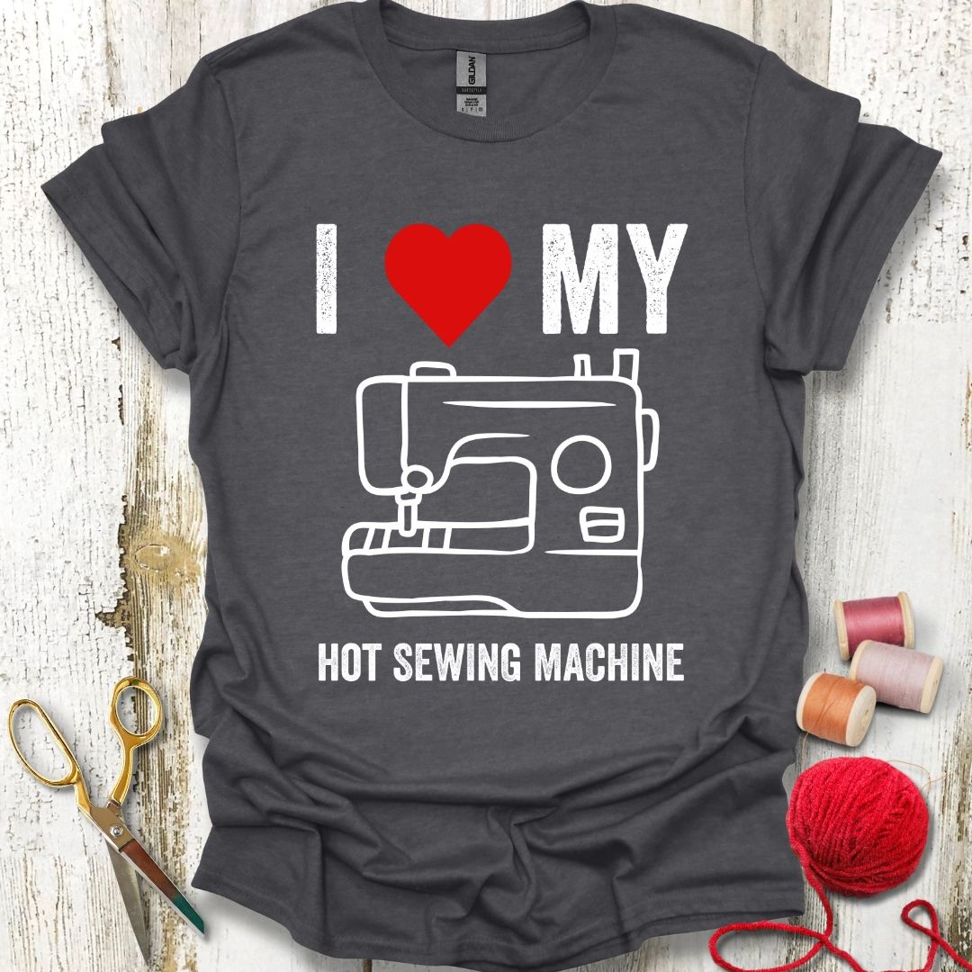 Funny Sewing Machine T-Shirt