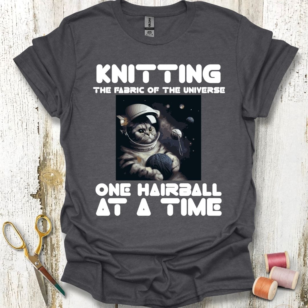 Knitting And Space Cats T-Shirt