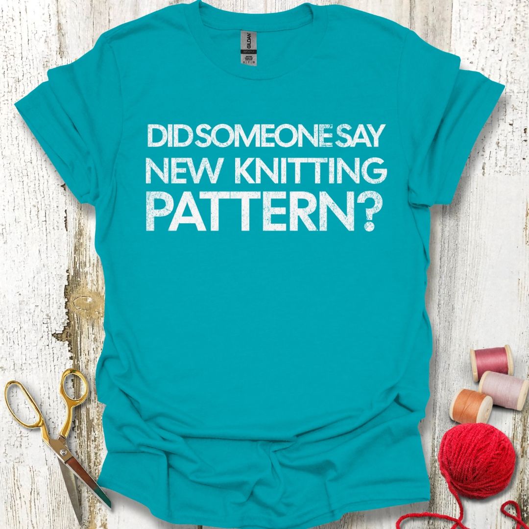 New Knitting Pattern T-Shirt