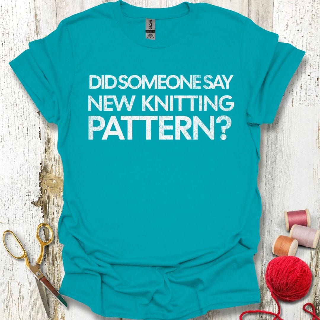 New Knitting Pattern T-Shirt