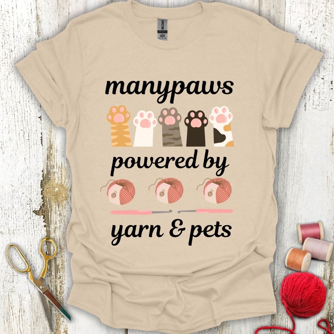 Funny Crochet And Manypaws T-Shirt