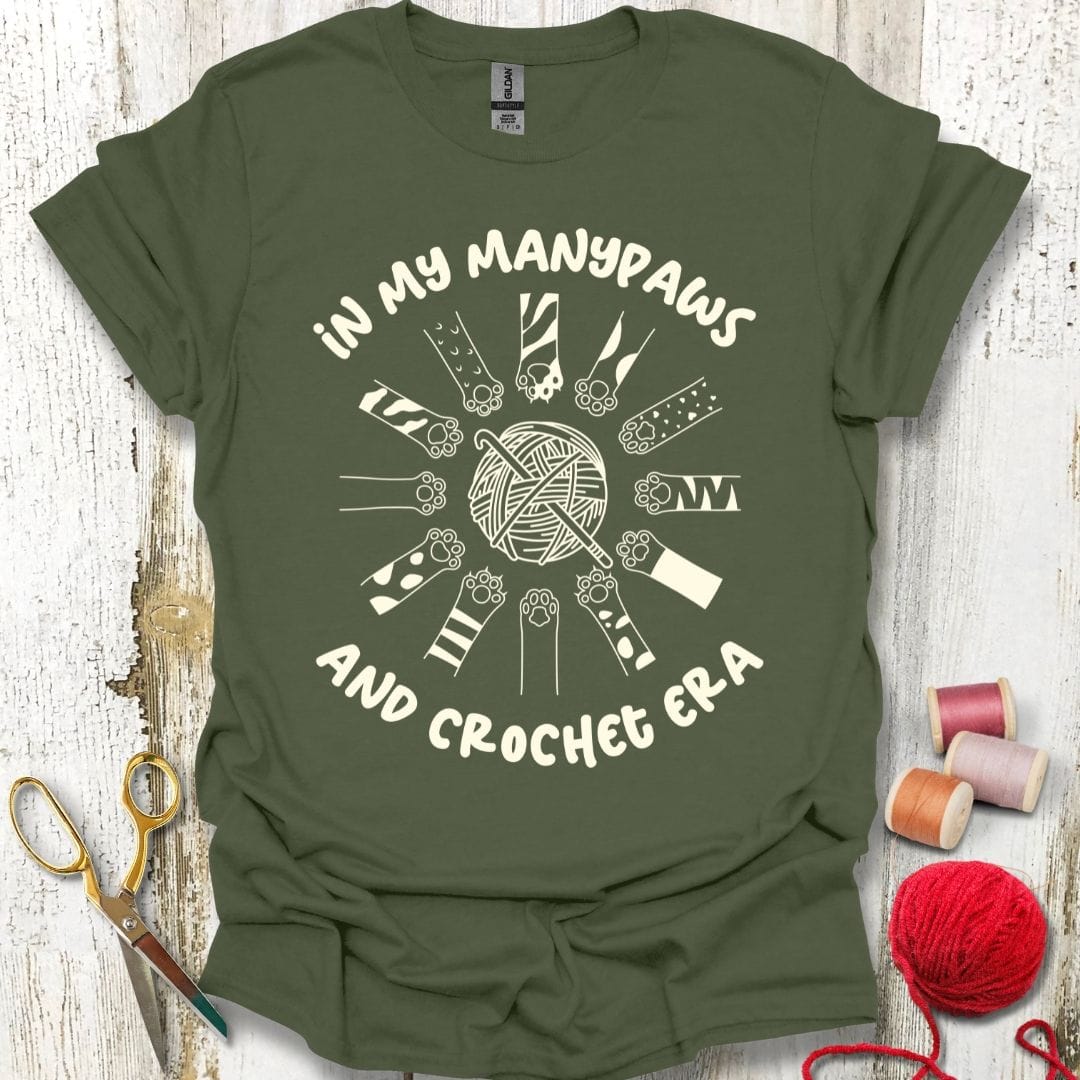 Funny Manypaws And Crochet T-Shirt