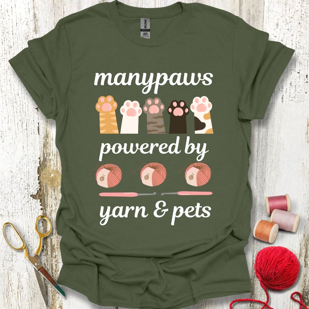 Funny Crochet And Manypaws T-Shirt