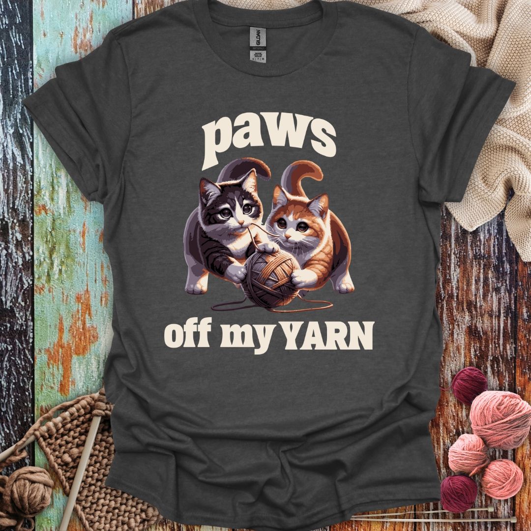 Funny Cat Yarn T-Shirt