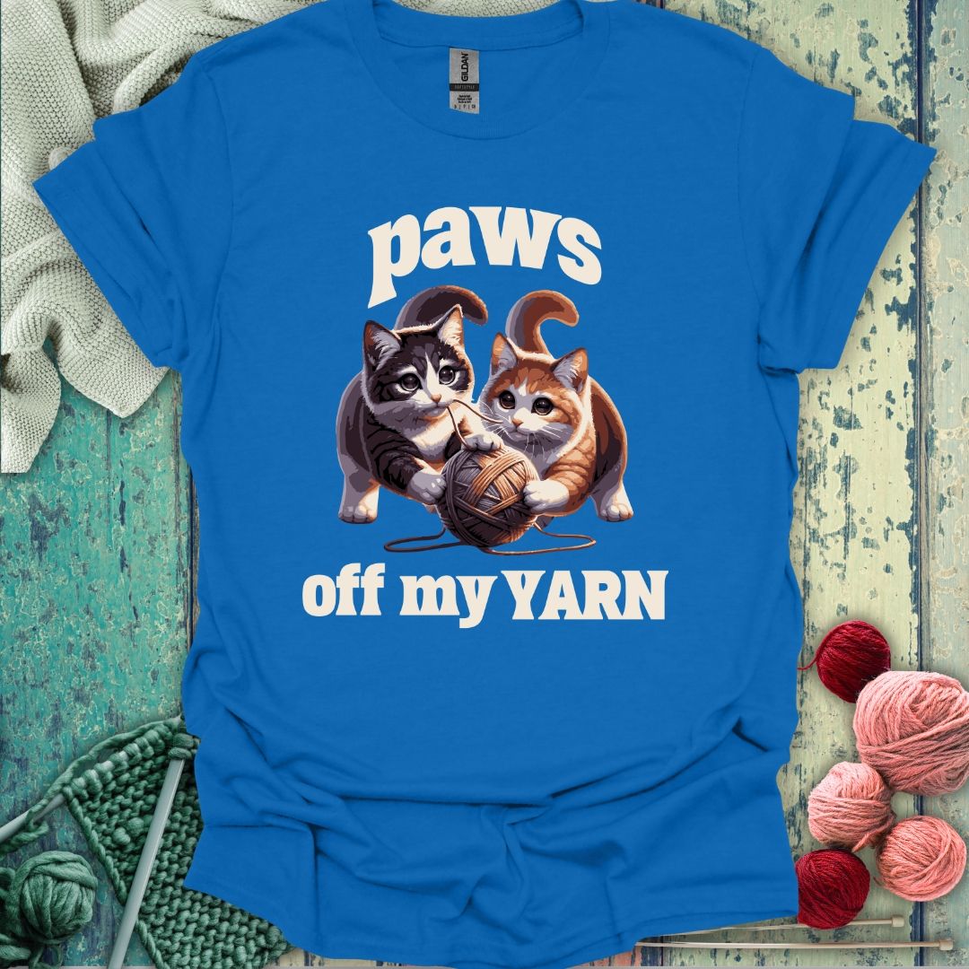 Funny Cat Yarn T-Shirt
