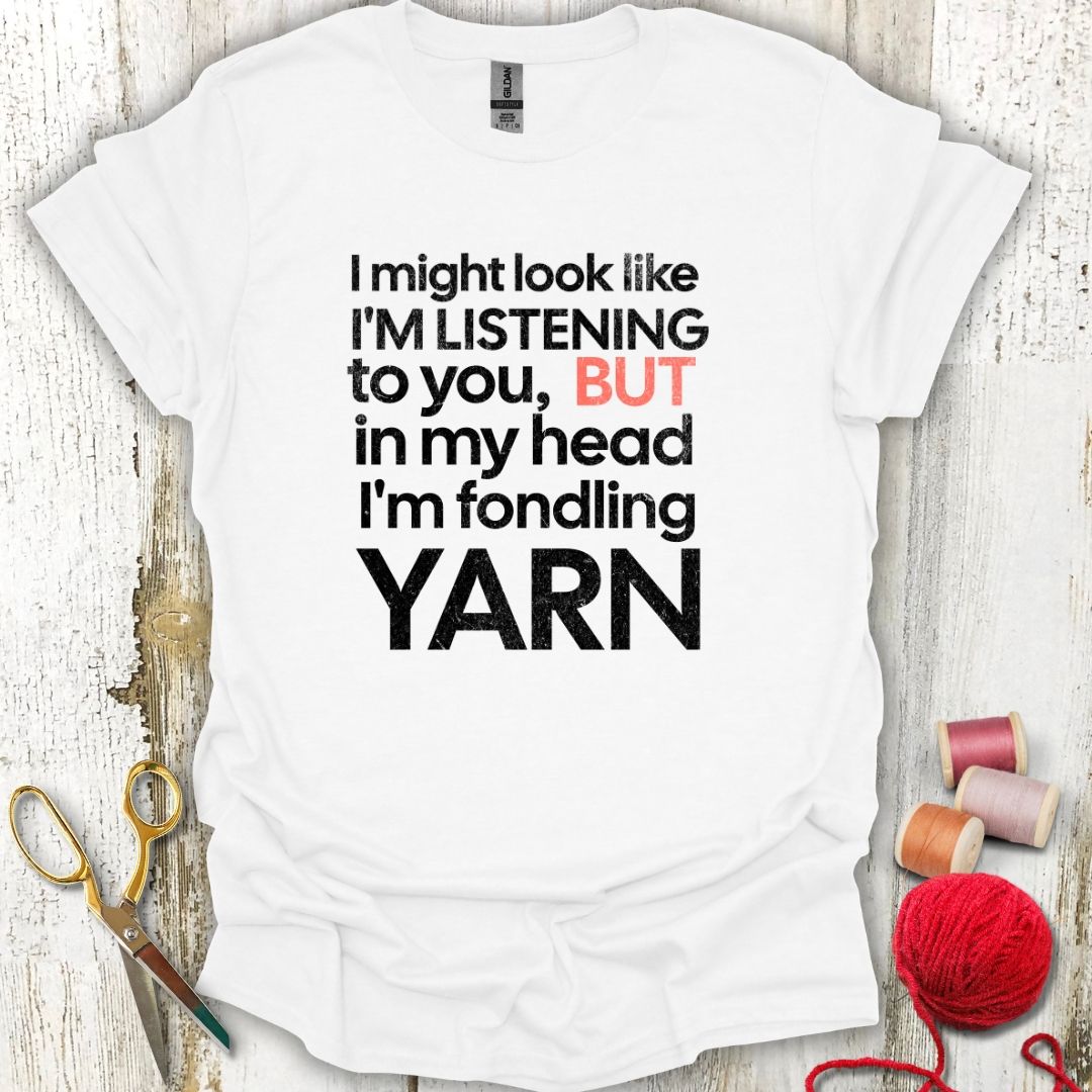 Funny Fondling Yarn T-Shirt