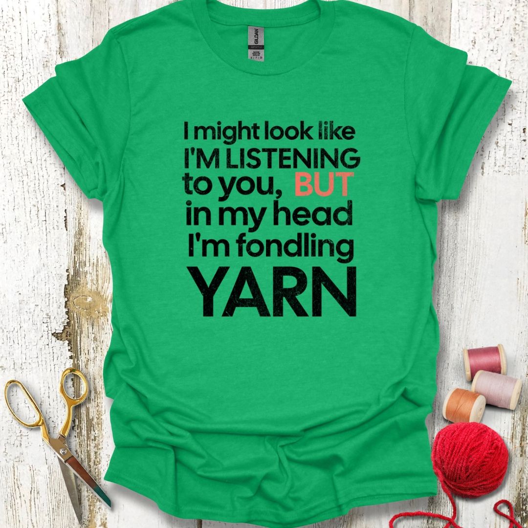 Funny Fondling Yarn T-Shirt