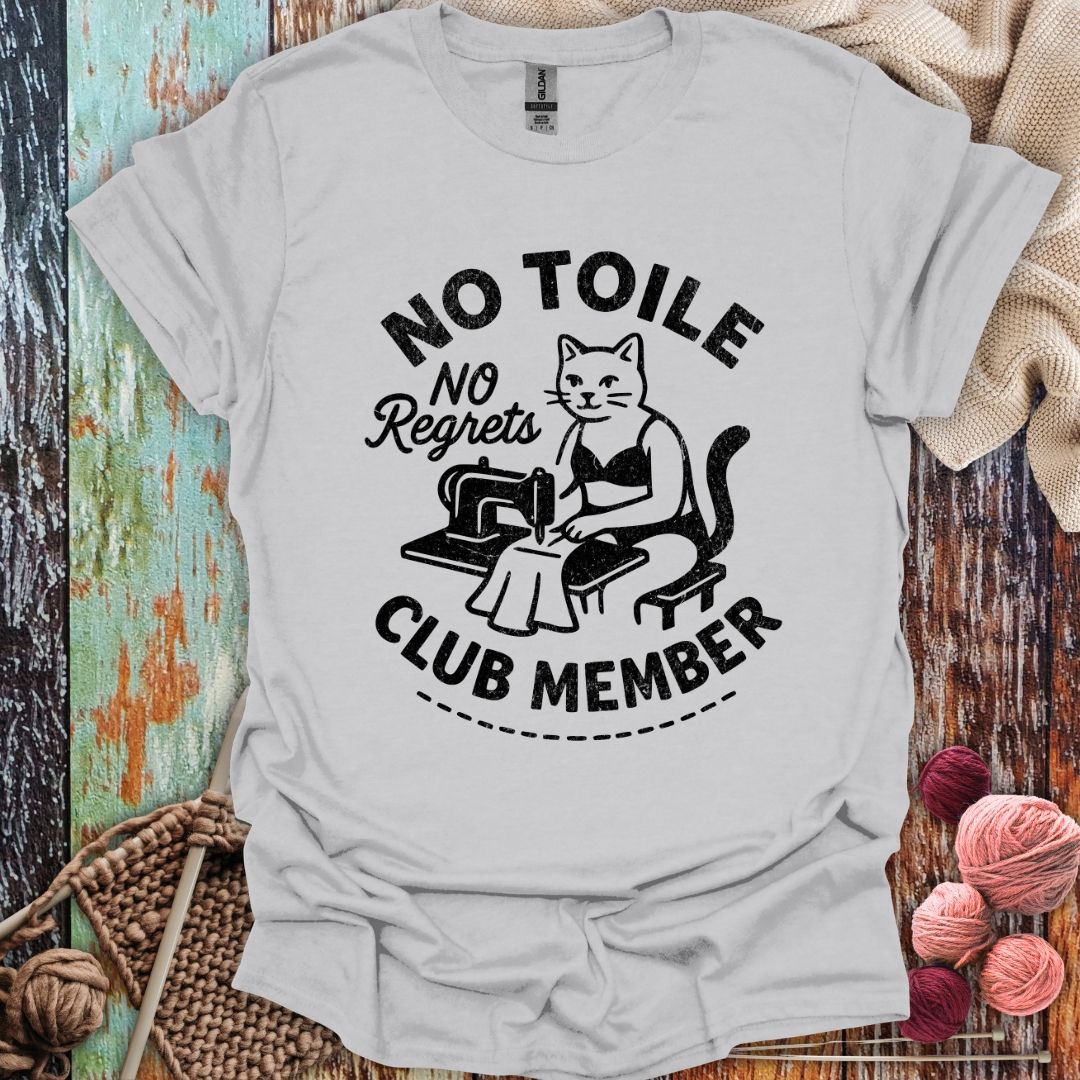 Funny Toile Sewing T-Shirt