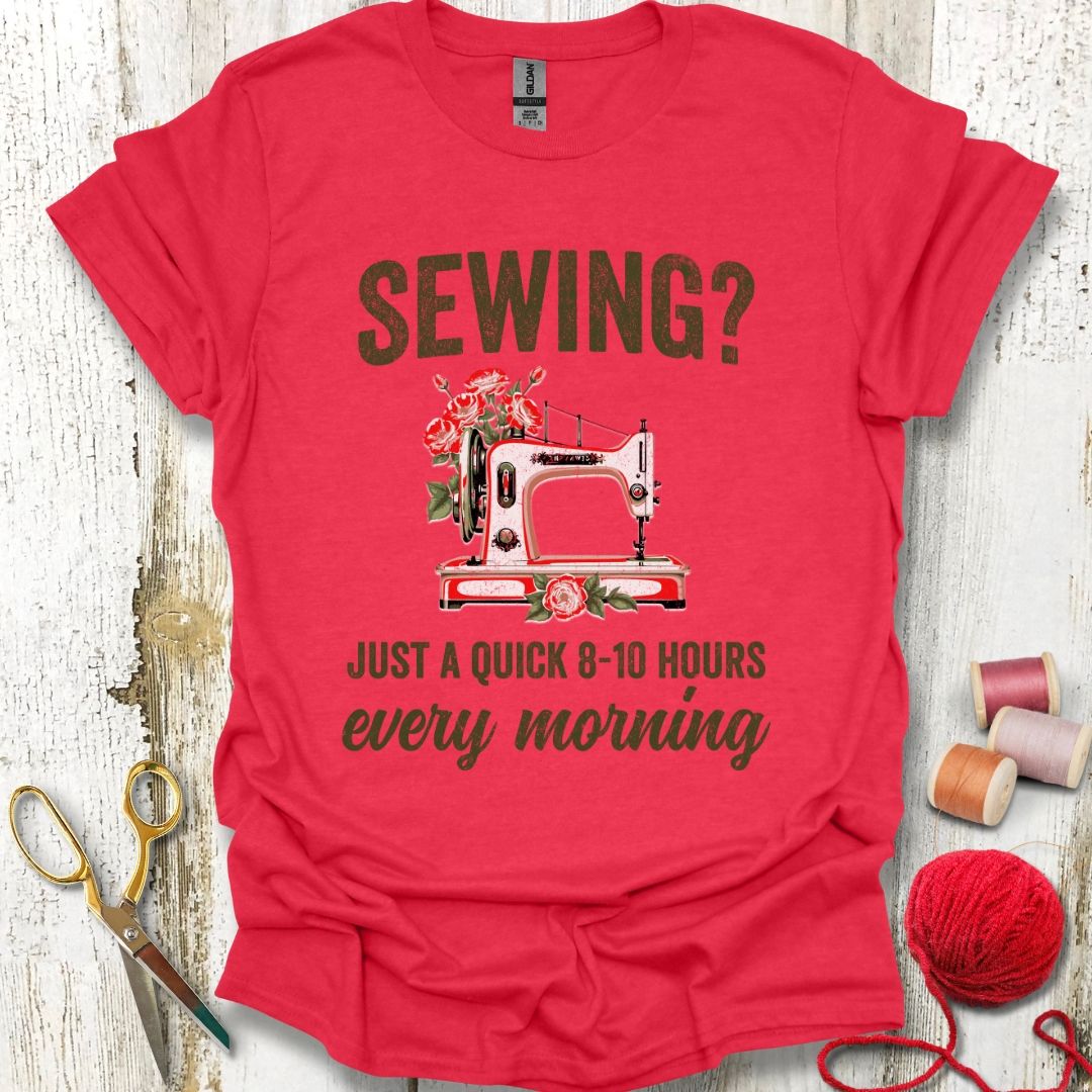 Funny Sewing Time T-Shirt