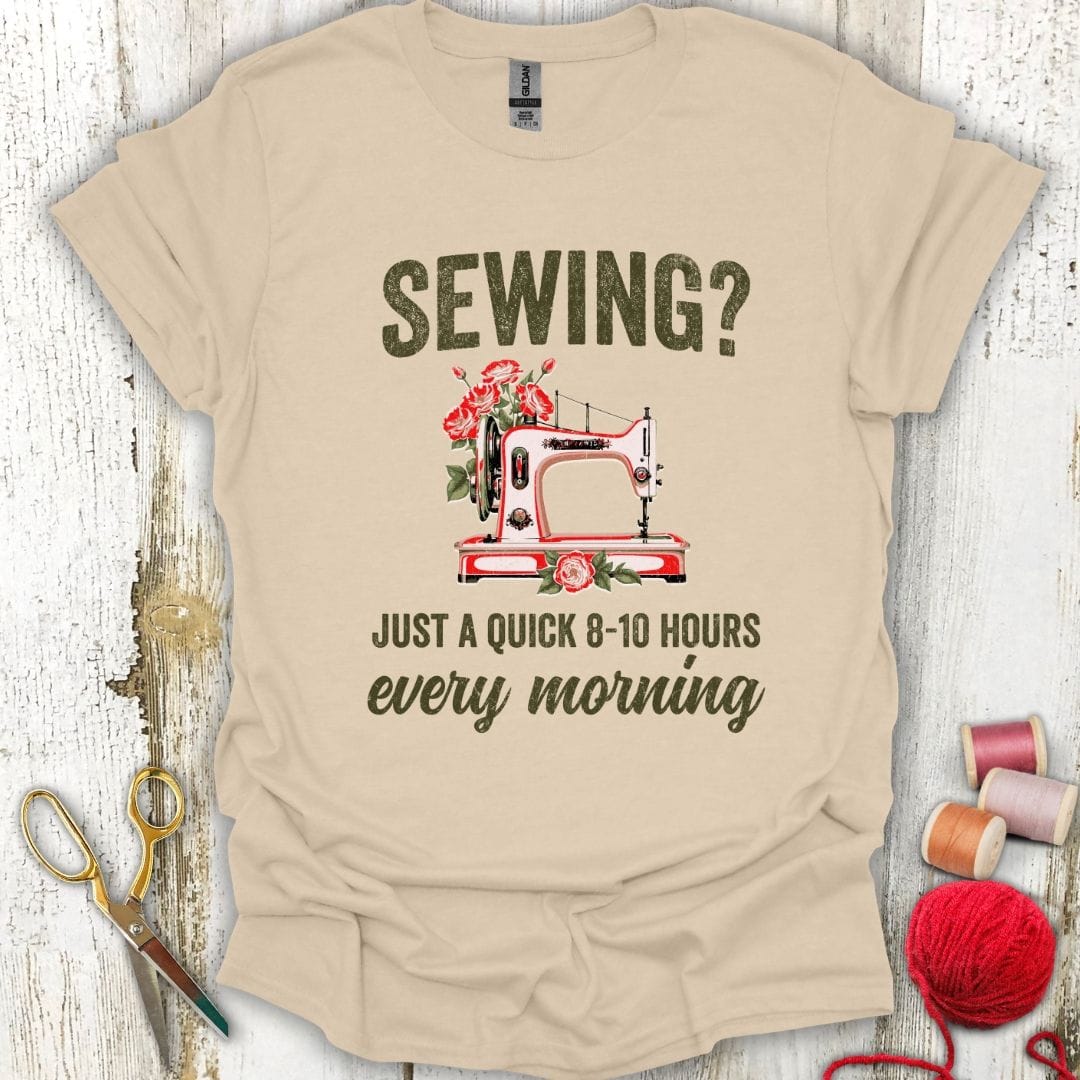 Funny Sewing Time T-Shirt