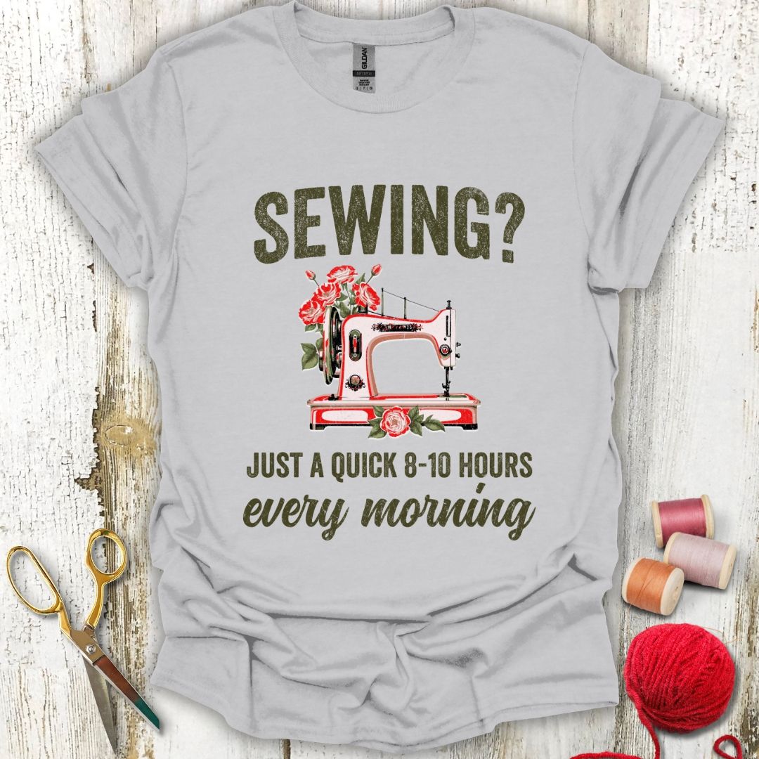 Funny Sewing Time T-Shirt