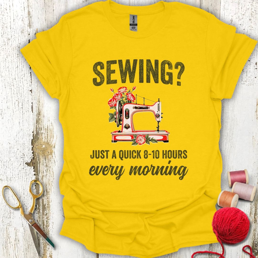 Funny Sewing Time T-Shirt