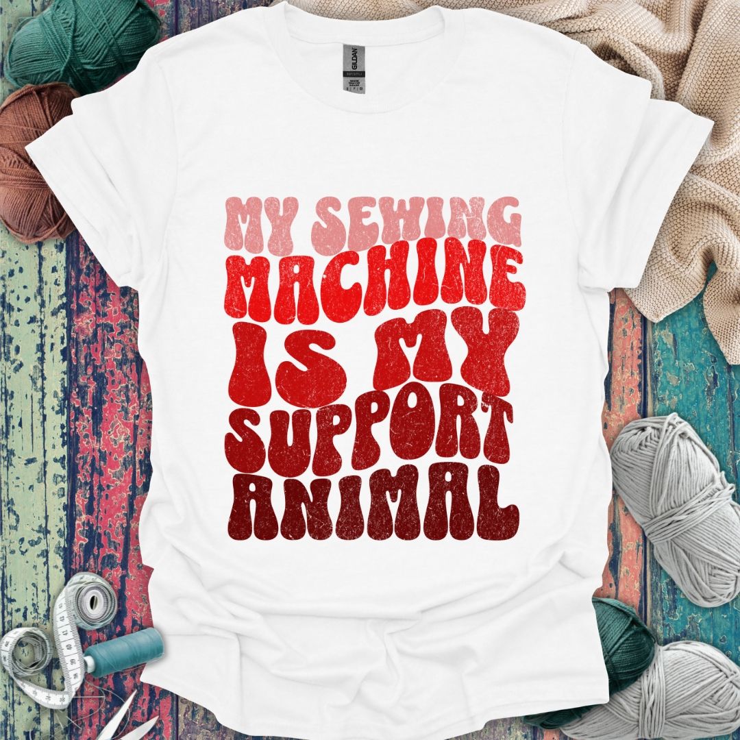 Funny Sewing Support T-Shirt