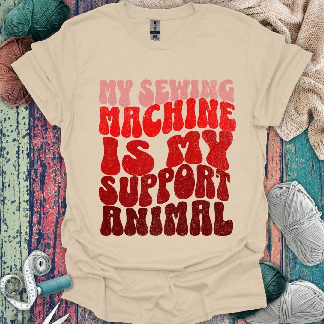 Funny Sewing Support T-Shirt
