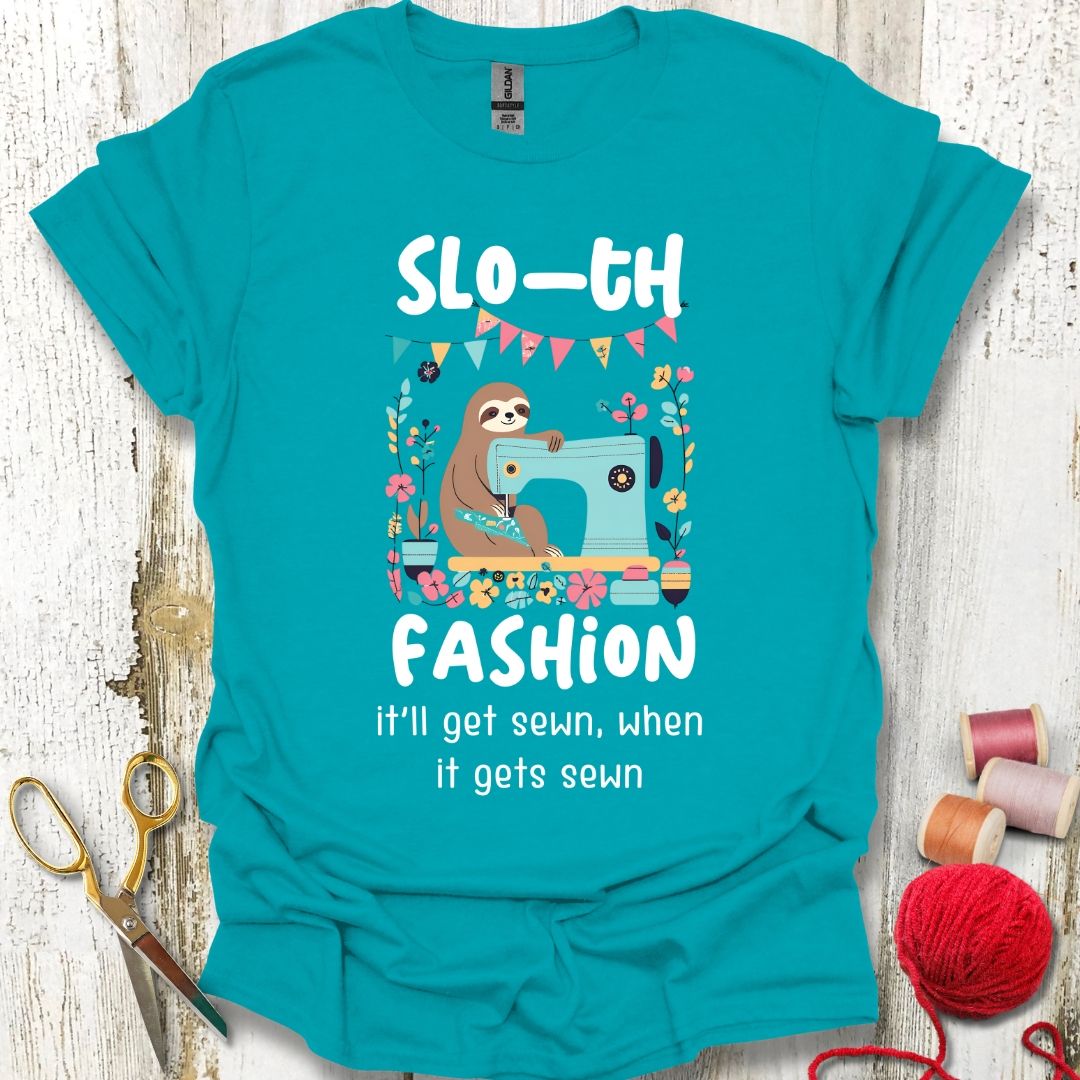 Funny Slow Sewing T-Shirt