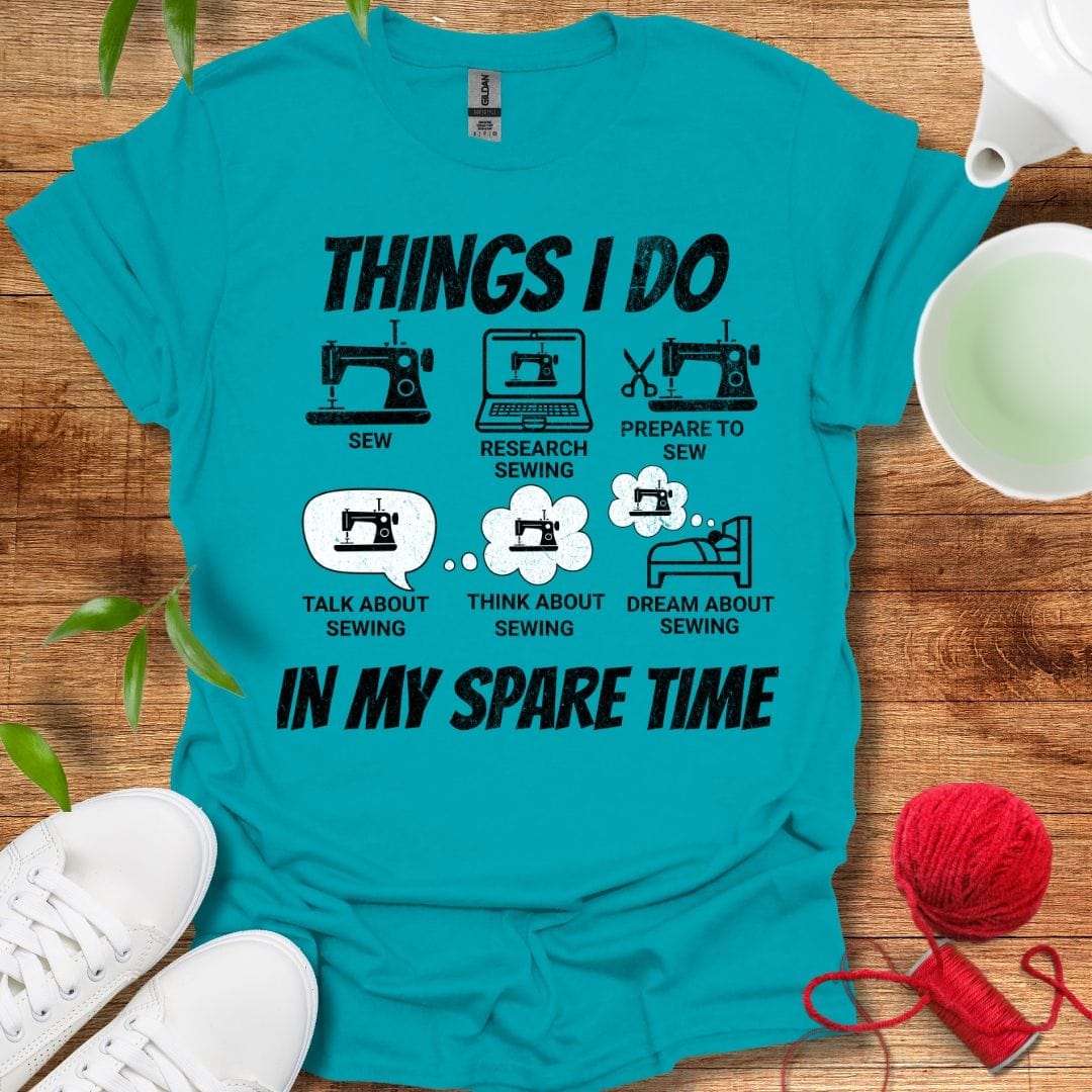 Sewing Spare Time T-Shirt