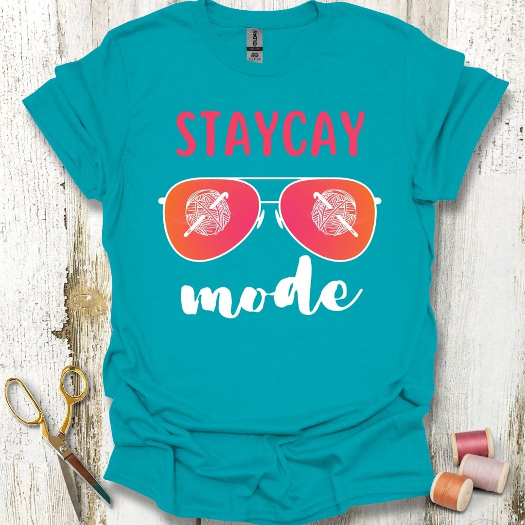 Crocheting Staycation T-Shirt