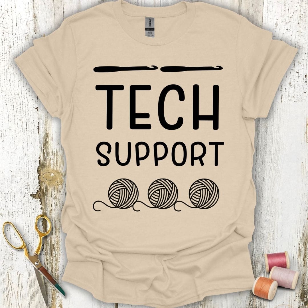 Crochet Tech Support T-Shirt