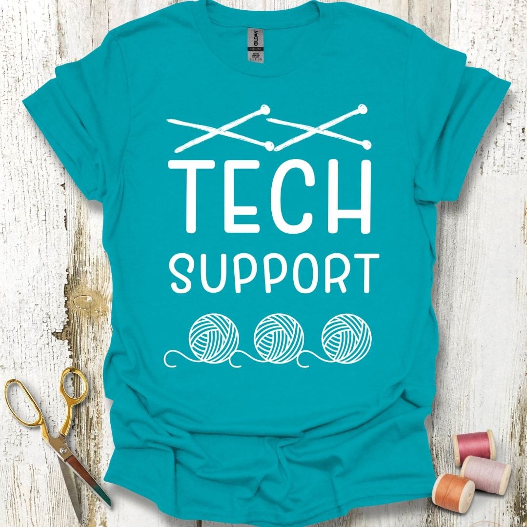 Tech Support Crochet T-Shirt