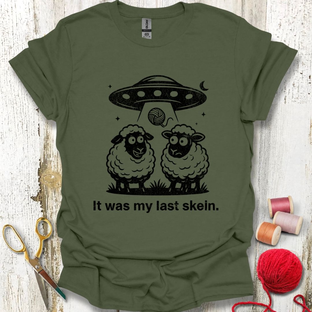 Funny Yarn UFO Abduction T-Shirt