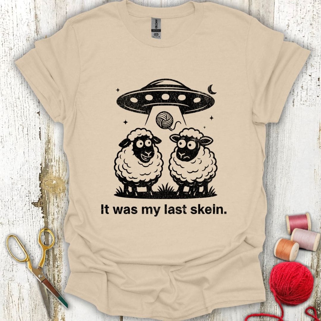 Funny Yarn UFO Abduction T-Shirt