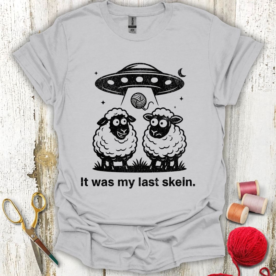 Funny Yarn UFO Abduction T-Shirt