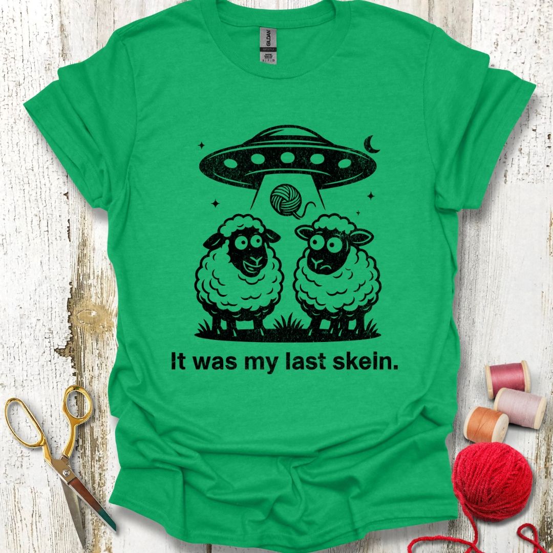 Funny Yarn UFO Abduction T-Shirt