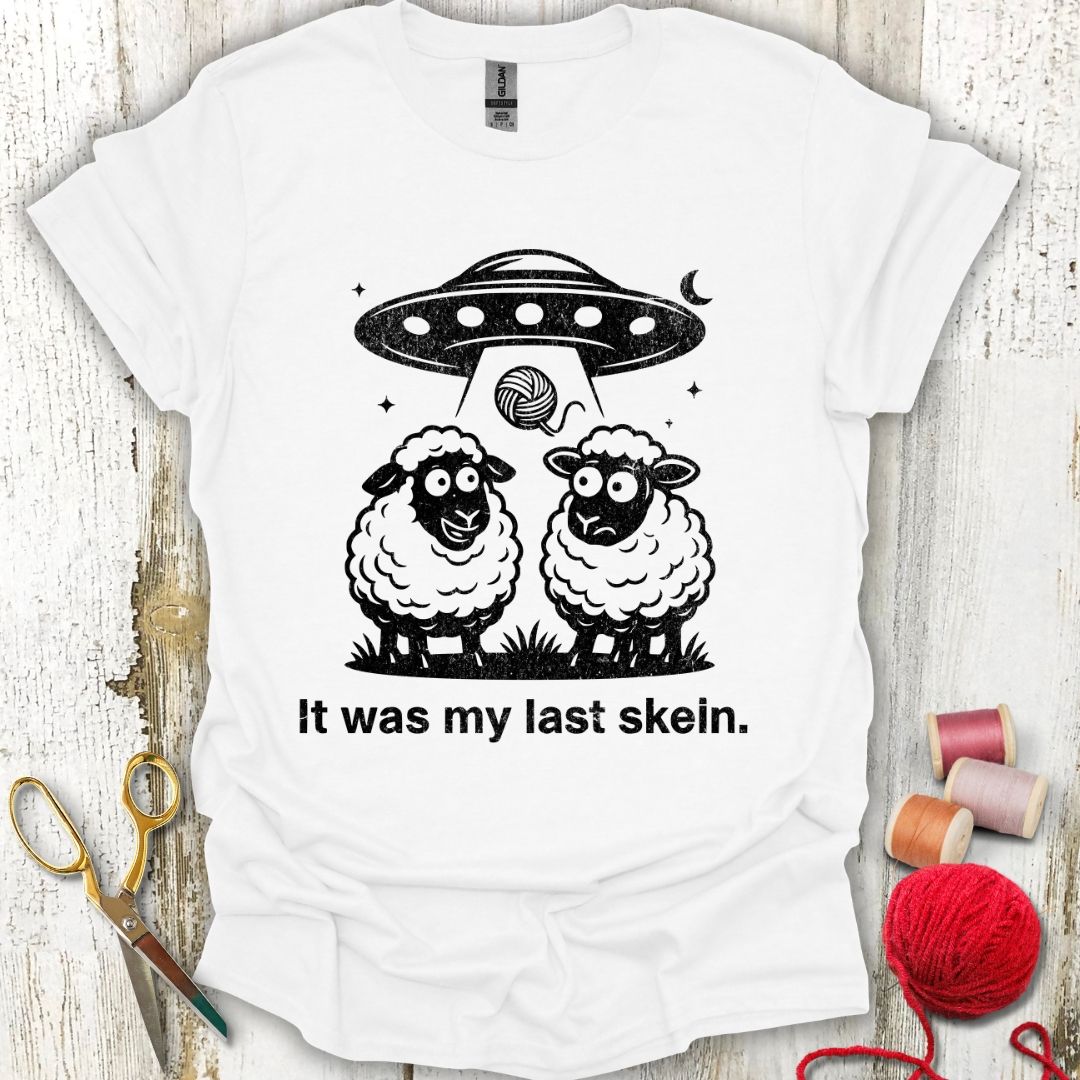 Funny Yarn UFO Abduction T-Shirt