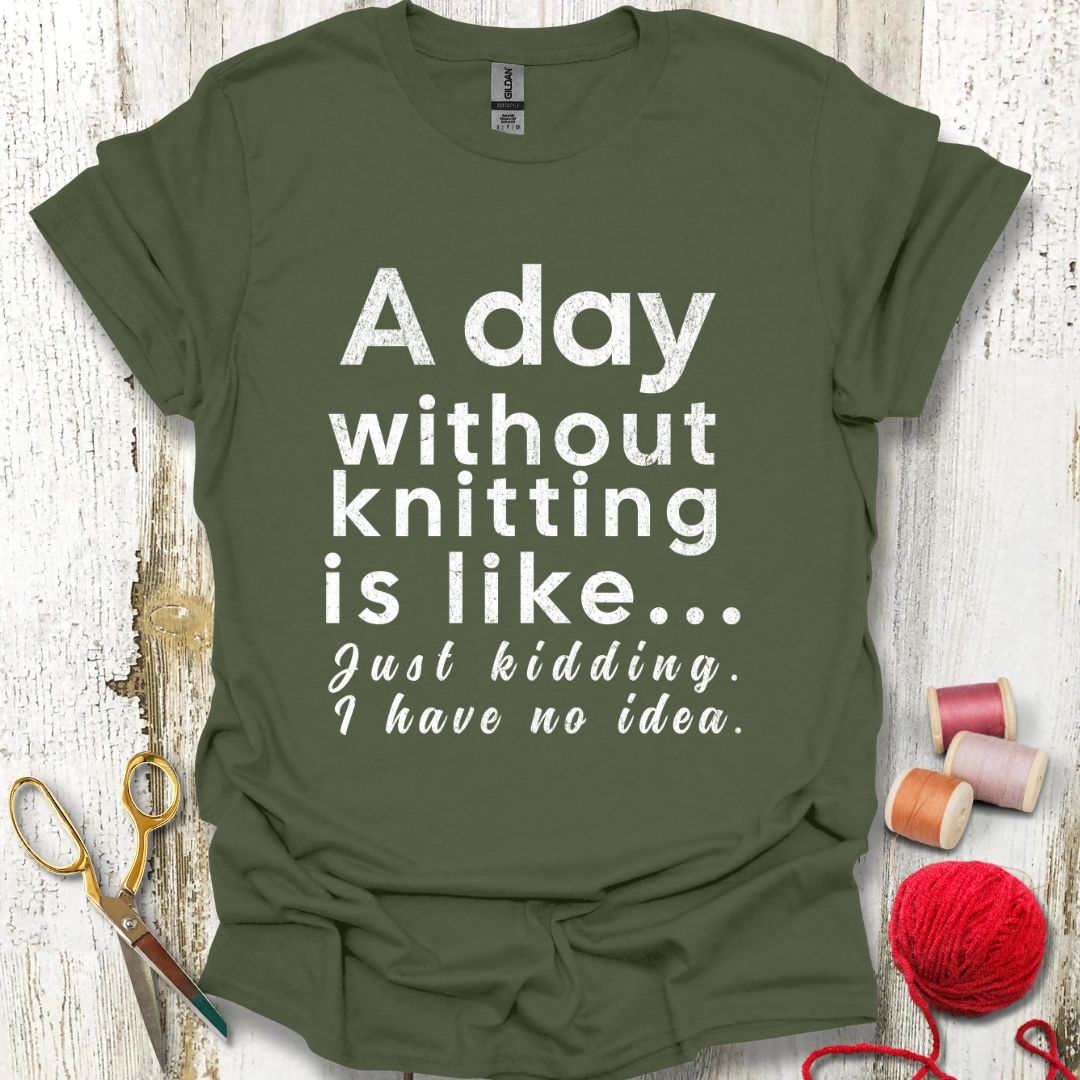 Funny Knitting T-Shirt
