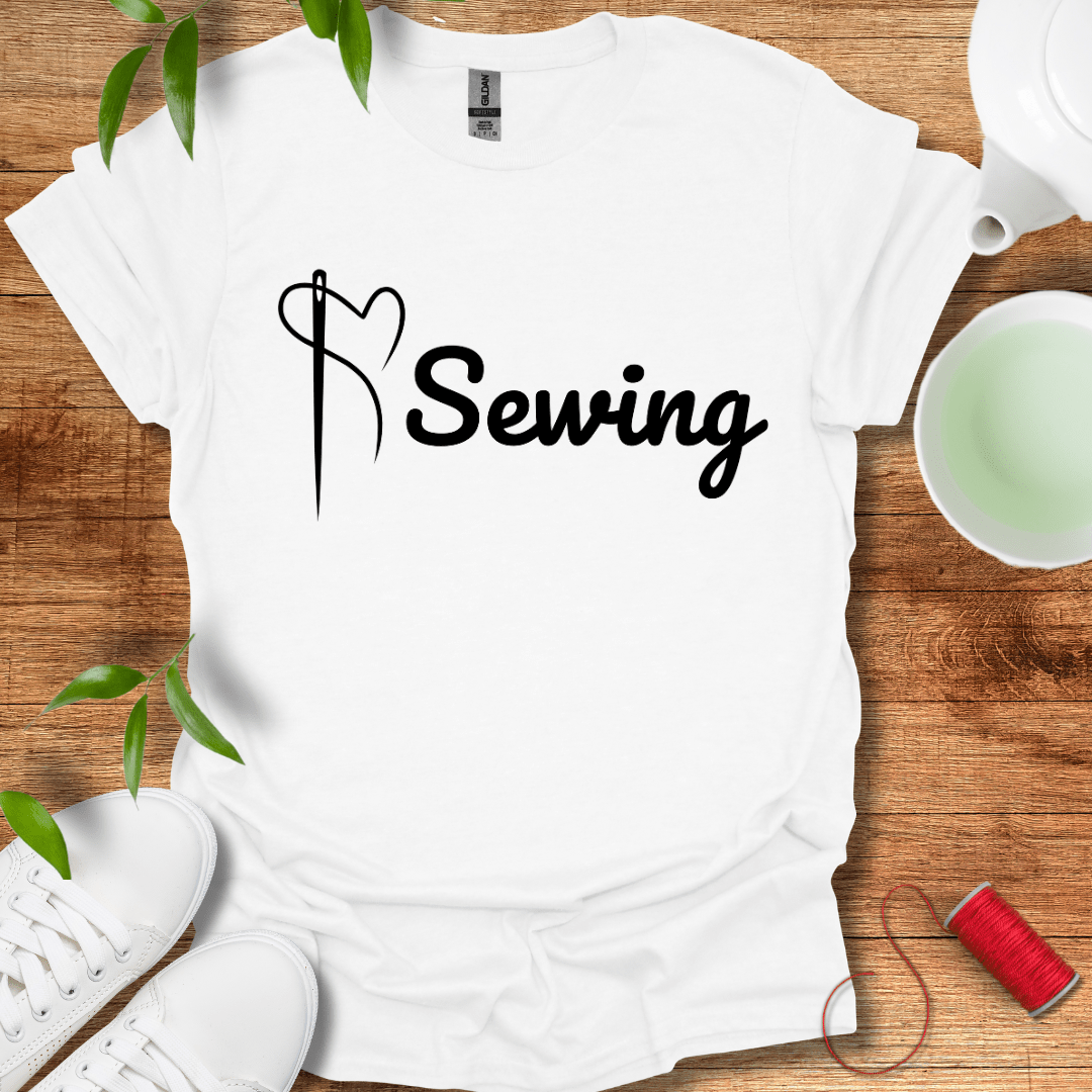 I Heart Sewing Tee