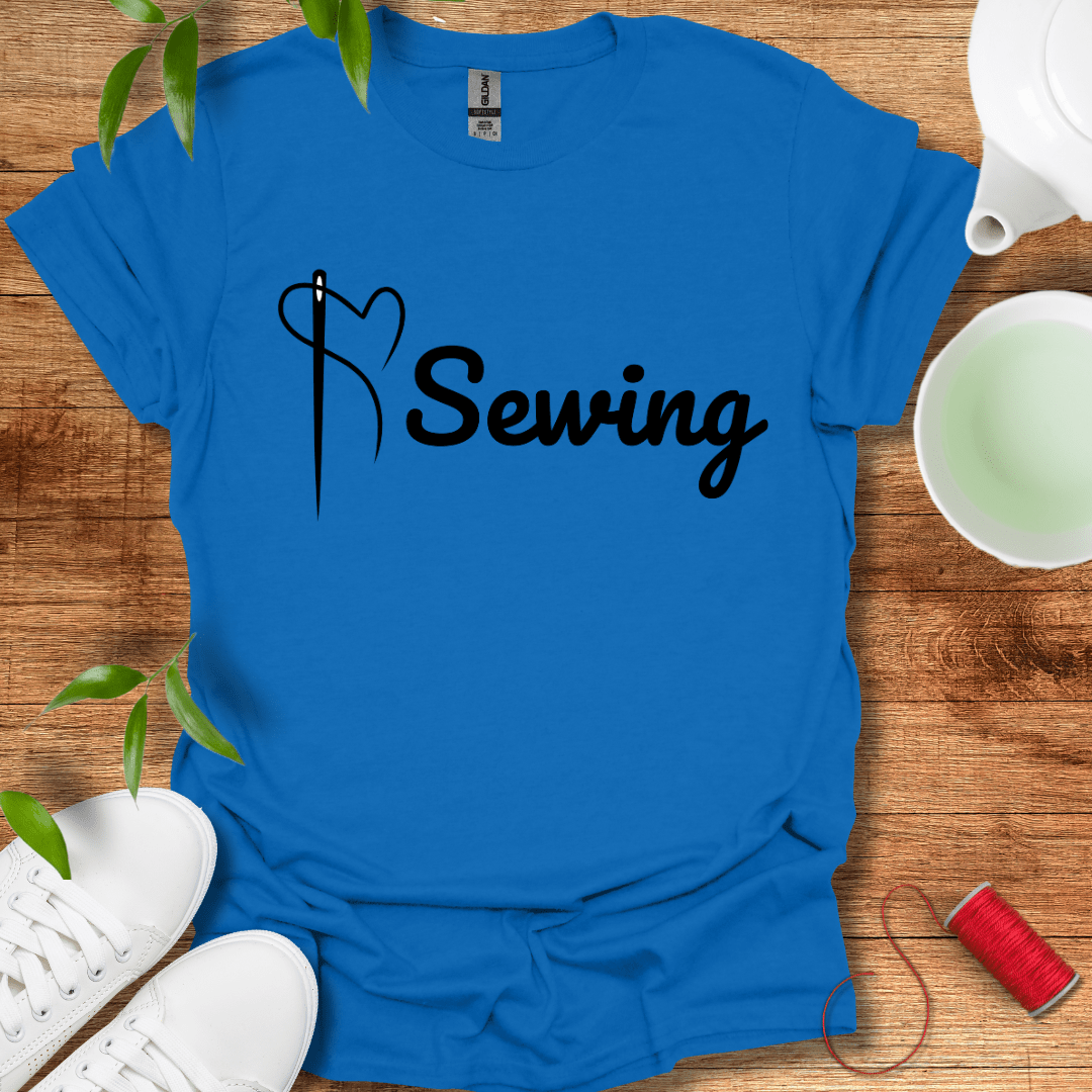 I Heart Sewing Tee