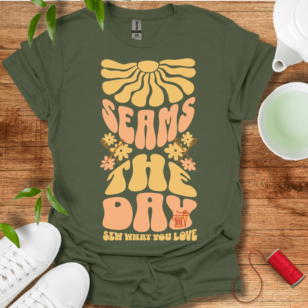 Seams The Day Tee